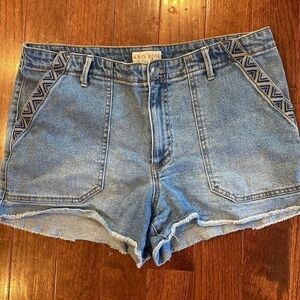 Knox rose denim shorts